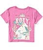 Roxy Big Girls Short Sleeve Peak Blossom Tee - Image 1