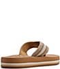 Roxy Colbee Hi Woven Stripe Flip Flops - Image 3