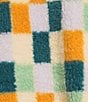 Roxy Cold Surf Bold Checkered Pattern Long Sleeve Sherpa Jacket, Color:Multi - Image 5