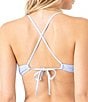 Roxy Crochet Athletic Triangle Swim Top - Image 2