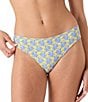 Roxy Days Of Summer Reversible Print Full Coverage Hipster Swim Bottom - Image 3