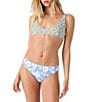 Roxy Days Of Summer Reversible Print Full Coverage Hipster Swim Bottom - Image 5