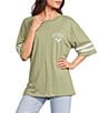 Roxy Game Day Short Sleeve T-Shirt - Image 1