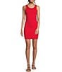 Color:Hibiscus - Image 1 - Good Keepsake Cross-Back Cut-Out Mini Dress