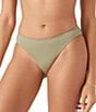 Roxy Haleiwa Solid Low Waist Hipster Swim Bottoms - Image 3