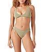 Roxy Haleiwa Solid Low Waist Hipster Swim Bottoms - Image 4