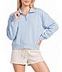Roxy Half Moon Long Sleeve 1/4 Zip Pullover - Image 1