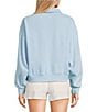 Roxy Half Moon Long Sleeve 1/4 Zip Pullover - Image 2
