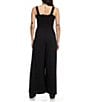 Color:Anthracite - Image 2 - Just Passing By Smocked Wide Leg Jumpsuit