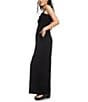 Color:Anthracite - Image 3 - Just Passing By Smocked Wide Leg Jumpsuit