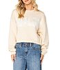 Roxy Long Sleeve Hibiscus Harmony Sweater - Image 1