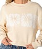 Roxy Long Sleeve Hibiscus Harmony Sweater - Image 4