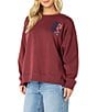 Roxy Long Sleeve Morning Stroll Graphic Pullover - Image 1