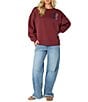 Roxy Long Sleeve Morning Stroll Graphic Pullover - Image 3