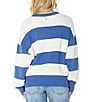 Roxy Long Sleeve Striped West Side Sweater - Image 2