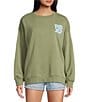 Roxy Morning Stroll Long Sleeve Sweatshirt - Image 1