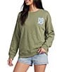 Roxy Morning Stroll Long Sleeve Sweatshirt - Image 6
