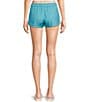 Color:Maui Blue - Image 2 - New Impossible Pull-On Drawstring Love Shorts