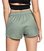 Color:Sea Spray - Image 2 - New Impossible Pull-On Drawstring Love Shorts