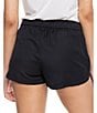 Color:Anthracite - Image 3 - New Impossible Pull-On Drawstring Love Shorts