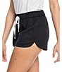 Color:Anthracite - Image 4 - New Impossible Pull-On Drawstring Love Shorts