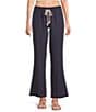 Roxy Oceanside Linen Blend Wide Leg Pants - Image 1