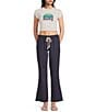 Roxy Oceanside Linen Blend Wide Leg Pants - Image 3