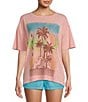 Roxy Palm Springs Oversized Graphic T-Shirt - Image 1