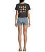 Roxy Para Paradise Crop Graphic T-Shirt, Color:Phantom - Image 3