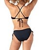 Roxy SD Beach Classics Athletic Triangle Swim Top & Beach Classics Adjustable Tie Side Hipster Swim Bottom - Image 2