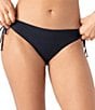 Roxy SD Beach Classics Athletic Triangle Swim Top & Beach Classics Adjustable Tie Side Hipster Swim Bottom - Image 5