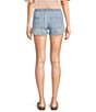 Roxy Shorebreak Denim Shorts, Color:Paradise Blue - Image 2