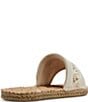 Roxy Shoresoft LX Macrame Puka Shell Espadrille Slide Sandals - Image 3