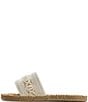 Roxy Shoresoft LX Macrame Puka Shell Espadrille Slide Sandals - Image 5