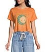 Roxy Sol Y Luna Short Sleeve T-Shirt, Color:Golden Ochre - Image 1
