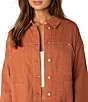 Roxy Spread Collar Lost Treasure Slightly Oversized Jacket - Image 5
