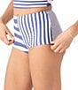 Roxy Stripe Out Boy Short Swim Bottom - Image 3
