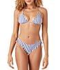 Roxy Stripe Out Reversible Triangle Swim Top - Image 3