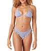 Roxy Stripe Out Reversible Triangle Swim Top - Image 4
