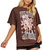 Color:Chocolate - Image 1 - Sweet Janis Graphic T-Shirt