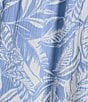 Roxy Sweet Pea Palm Printed Peasant Midi Dress - Image 3