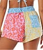 Roxy Tapestry Patchwork No Bad Waves Swim Boardshorts, Color:Multi - Image 2