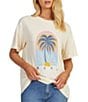 Color:Natural - Image 1 - To The Sun Graphic T-shirt