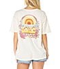 Roxy Tribal Sunset Short Sleeve Oversized T-Shirt - Image 1