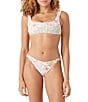 Roxy Tropical Drift Square Neck Bralette Swim Top - Image 3