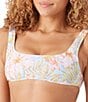 Roxy Tropical Drift Square Neck Bralette Swim Top - Image 5