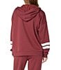 Roxy Varsity Inspired Sunset Zip Up Jacket - Image 2
