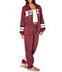 Roxy Varsity Inspired Sunset Zip Up Jacket - Image 3