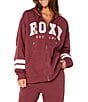 Roxy Varsity Inspired Sunset Zip Up Coordinating Jacket - Image 1