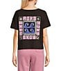 Roxy Wave Block Short Sleeve Graphic T-Shirt, Color:Phantom - Image 1